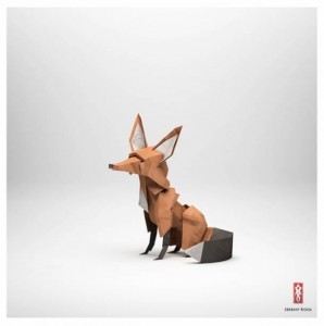 digital-paper-origami-animal-artwork