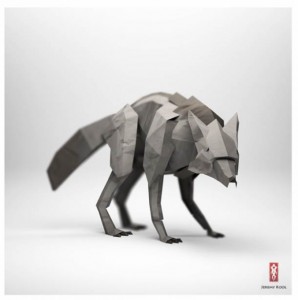 digital-paper-origami-animal-artwork