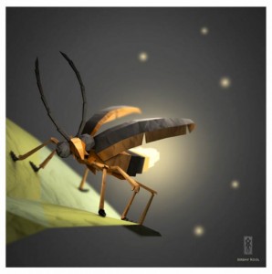 digital-paper-origami-animal-artwork