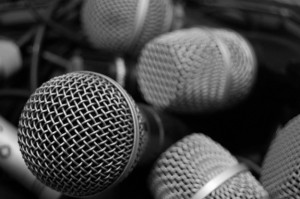 speaker giving quality interviews