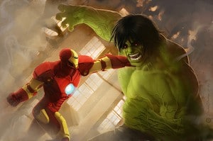 Colorful-Superheroes-Digital-Art