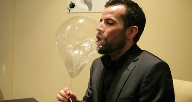 Edible & Breathable Balloons Filled With Sugared Helium