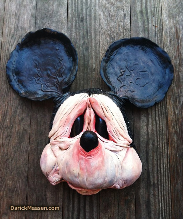 Elderly Mickey Mouse: Redesigned To Show His Age