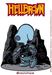 Peanuts-Hellboy-Mashup-Illustrations