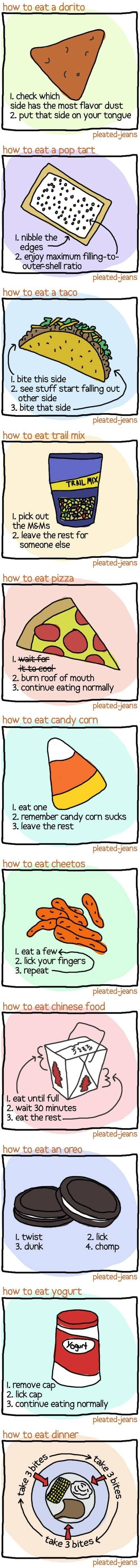 How To Eat Your Favorite Foods [Guide]