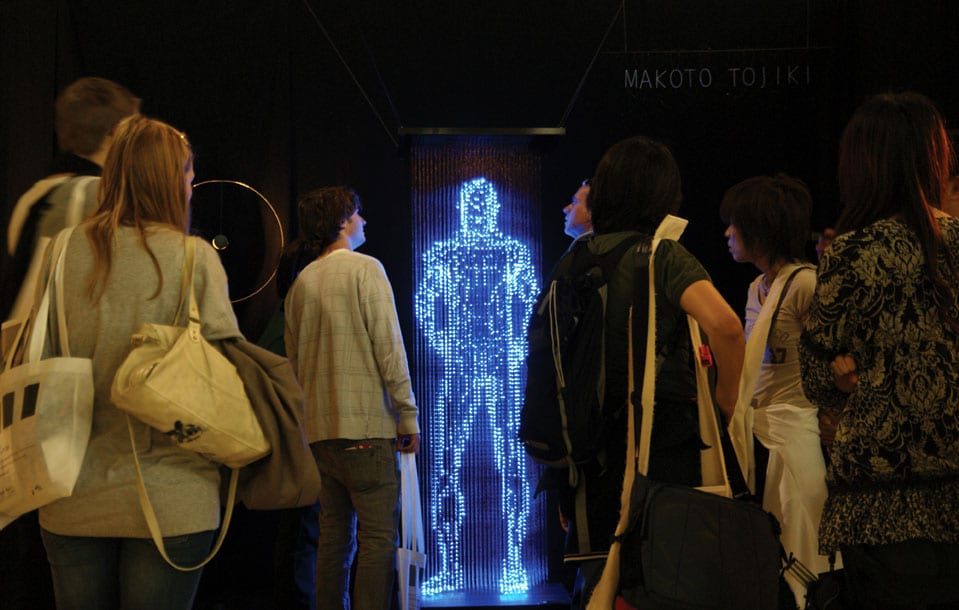 Mind Twisting Futuristic Holographic Light Sculptures