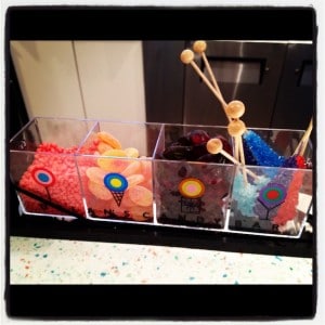 Rock Candy Gummy Bean Garnishes