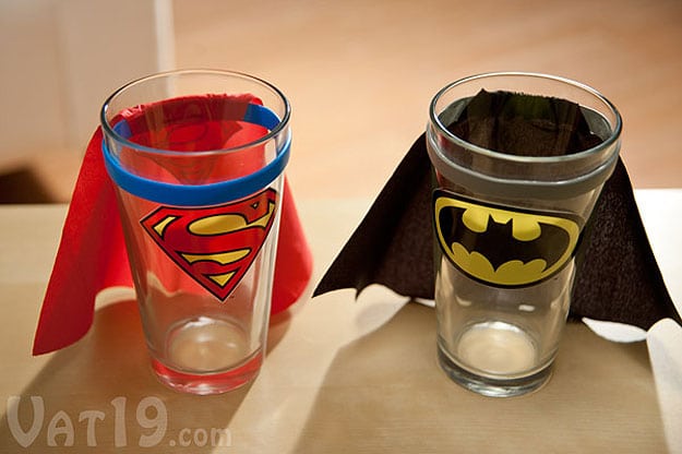 Superhero Cups With Capes For Every Geek’s Kitchen