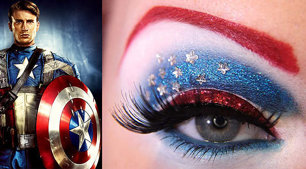 Whoa! The Avengers Expressed In Extraordinary Eye Makeup