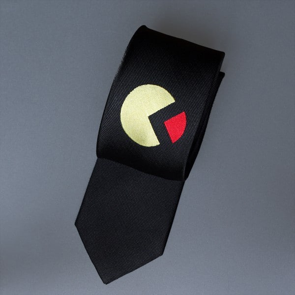Pac-Man & Space Invaders Neckties For Geeky Professionals Pac-Man & Space Invaders Neckties For Geeky Professionals