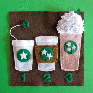 Starbucks Quiet Book For Kids