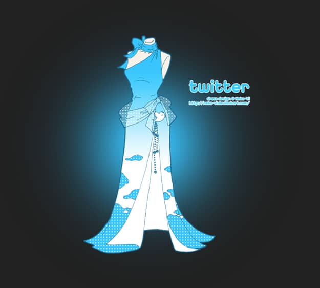 Internet Dresses: Wear Twitter, Facebook, Google & More Internet Dresses: Wear Twitter, Facebook, Google & More