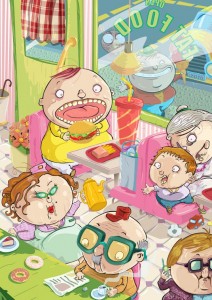 junk-food-gamers-illustrations