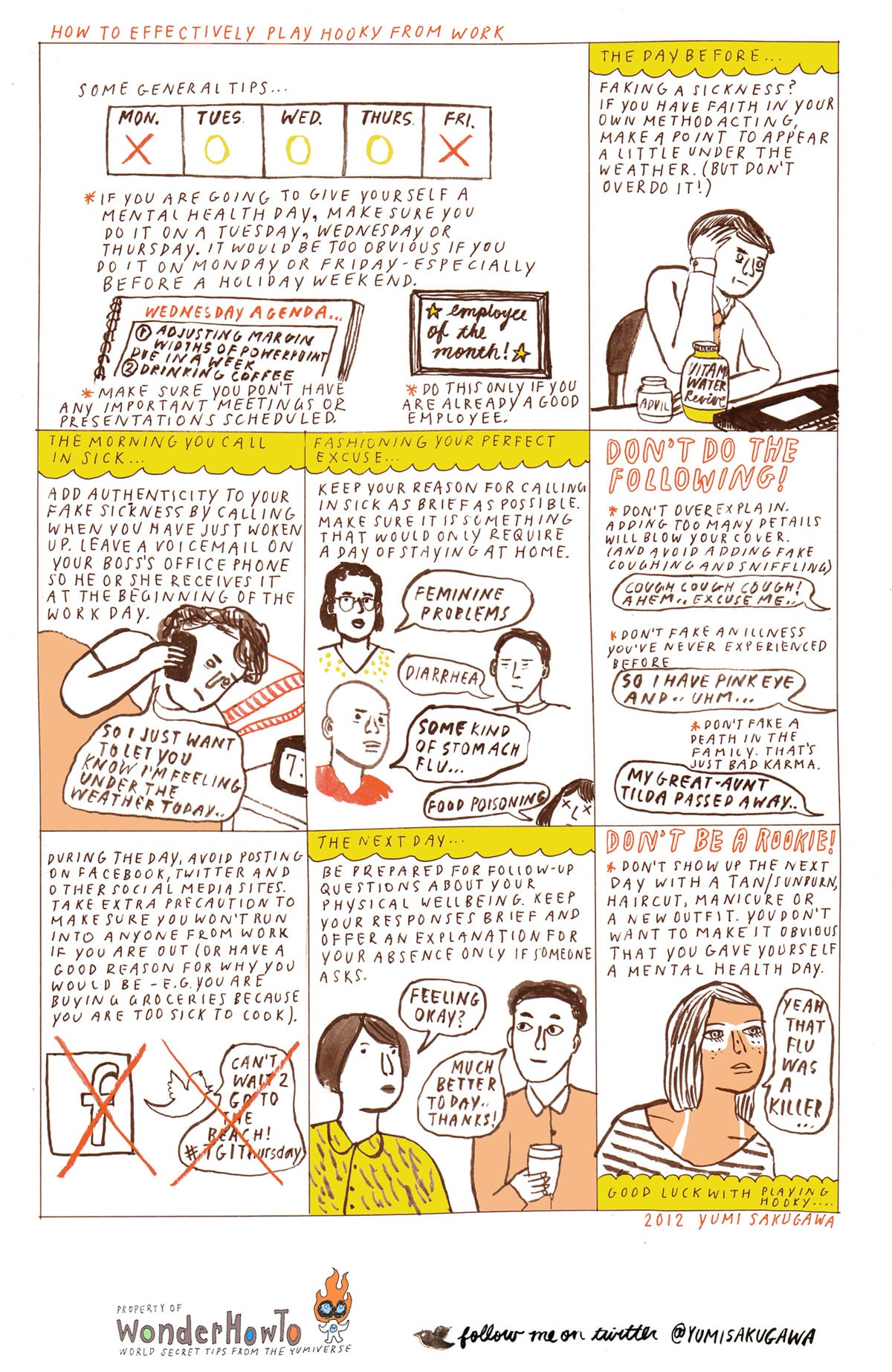 How To: Play Hooky From Work Without Getting Caught How To: Play Hooky From Work Without Getting Caught