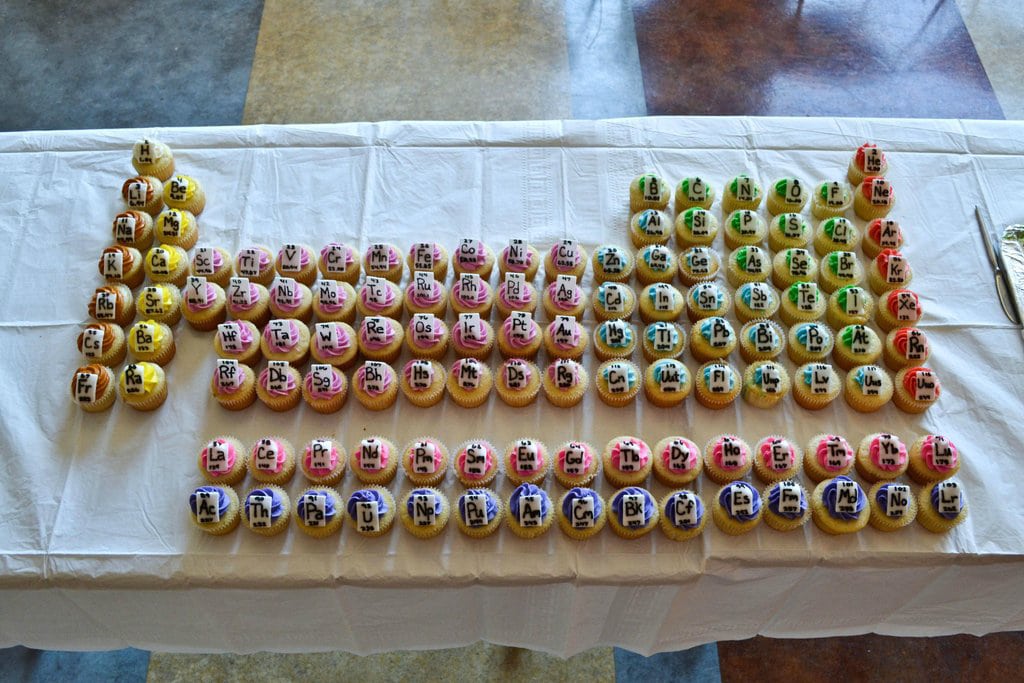 Periodic Table Of Cupcakes: Perfect For Chemistry Geeks Periodic Table Of Cupcakes: Perfect For Chemistry Geeks