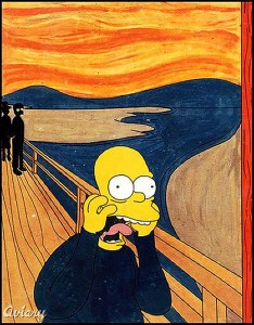The Homer Scream by Artist meowza