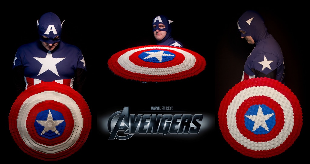 Unearthly Avengers Props All Created Out Of Lego Unearthly Avengers Props All Created Out Of Lego