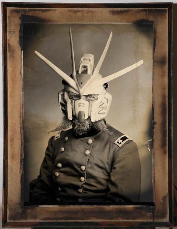 15 Superheroes & Movie Characters In Vintage Photo Series 15 Superheroes & Movie Characters In Vintage Photo Series