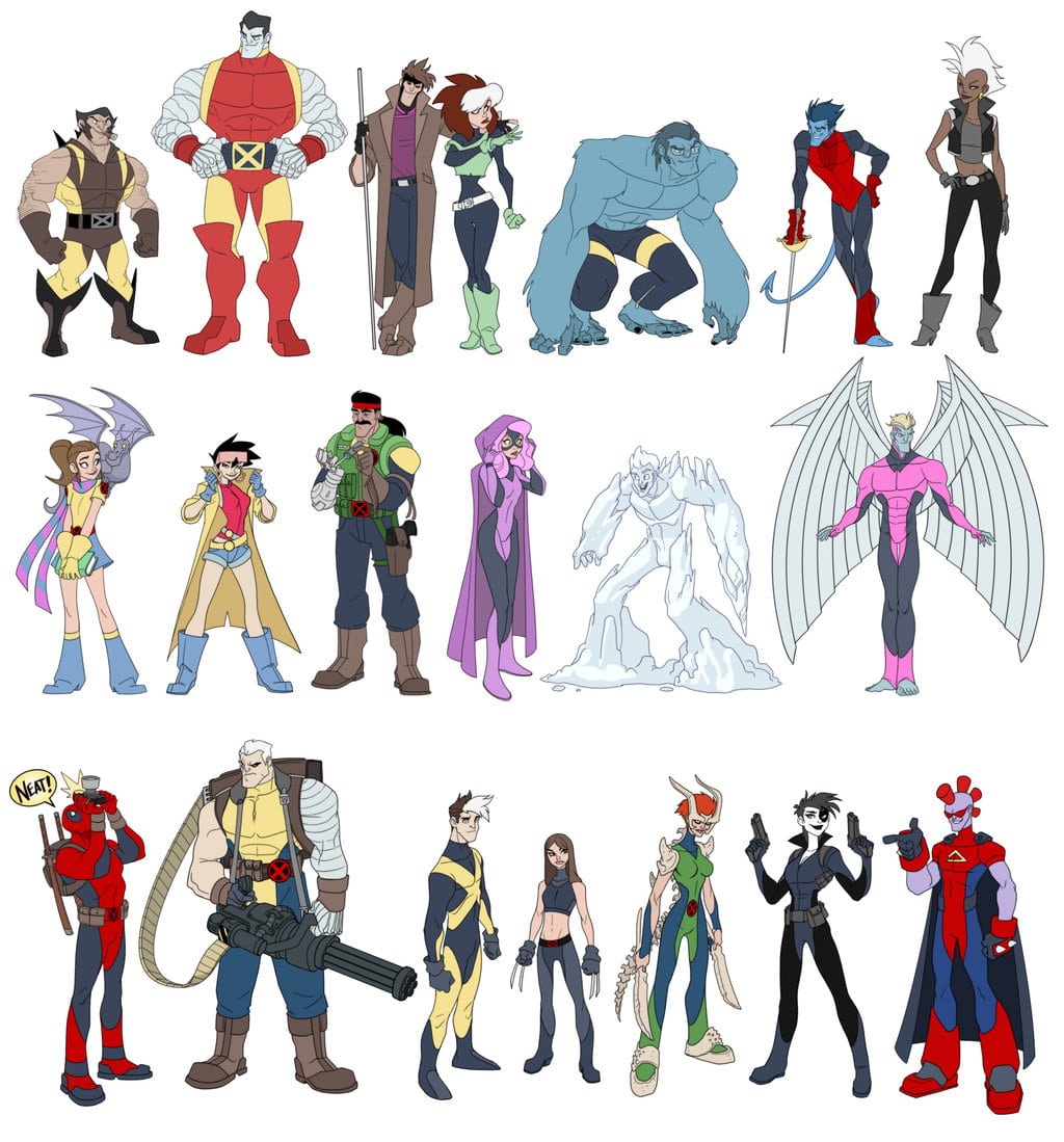 X-Men Characters As Disney Cartoons X-Men Characters As Disney Cartoons
