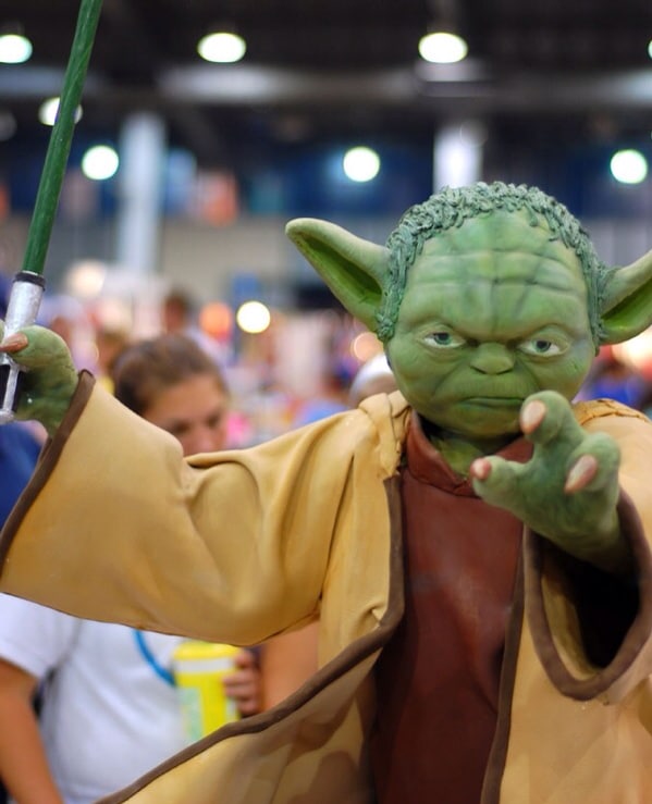 Life-Size Yoda Cake For The Ultimate Birthday