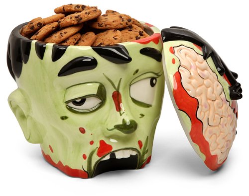 Zombie Head Cookie Jar Makes You A Brain Eater Zombie Head Cookie Jar Makes You A Brain Eater