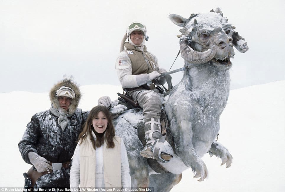 10 Fantastic Behind The Scenes Photos From The Empire Strikes Back