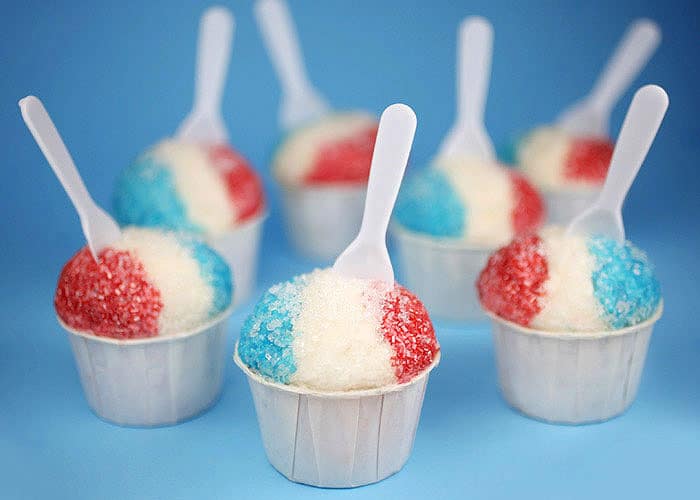 Snow Cone Cupcakes: The Only Snow Cones That Won’t Melt