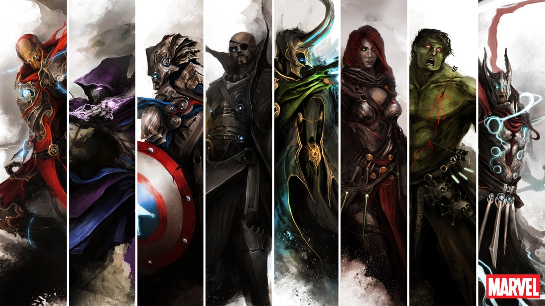 Medieval Avengers: A Wicked Collection Of Fantasy Paintings Medieval Avengers: A Wicked Collection Of Fantasy Paintings