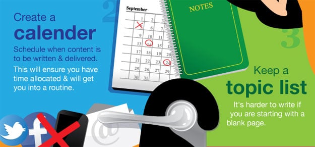 8 Secrets To Writing Faster Blog Posts [Infographic]