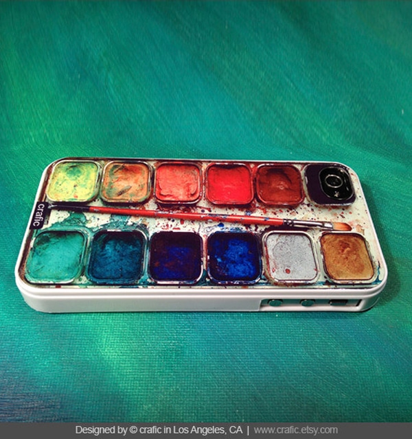 water color pallet | iPhone Case