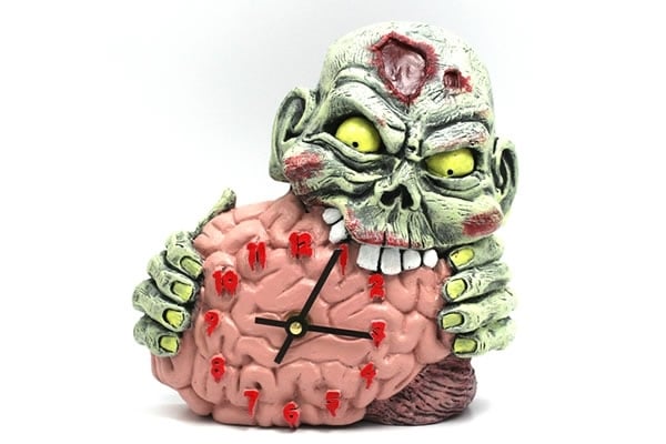 Zombie Brain Clock Is Sure To Keep You On Time Zombie Brain Clock Is Sure To Keep You On Time