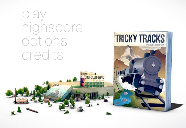 Tricky Tracks Tilt-Shift Game Brings Back Childhood Lego Love