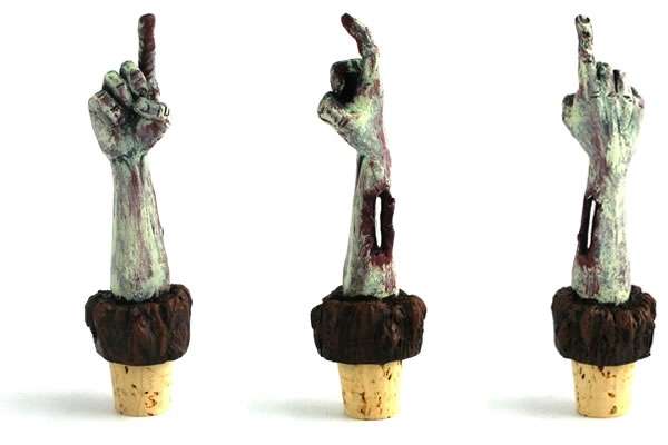 Zombie Wine Bottle Stopper For Horror Nights
