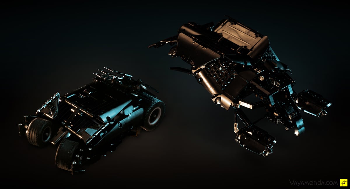 DIY LEGO Tumbly: A Sleek Lego System For Batman Fans