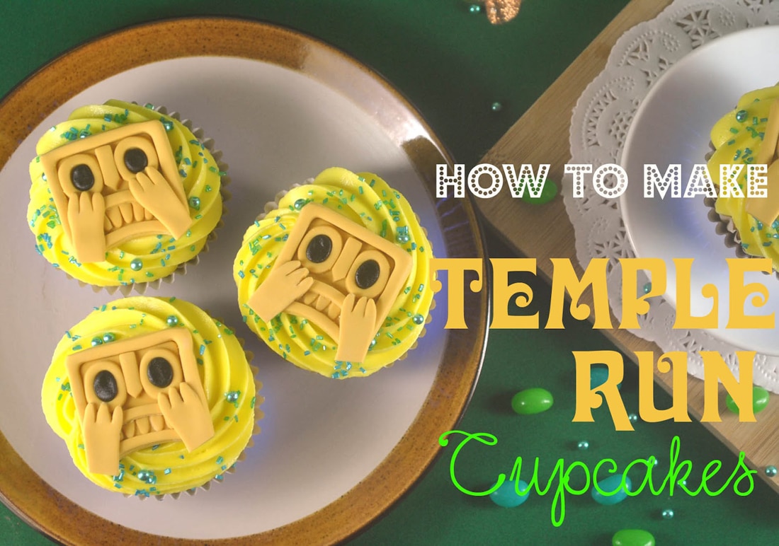 Game Cupcakes: DIY Temple Run Deliciousness