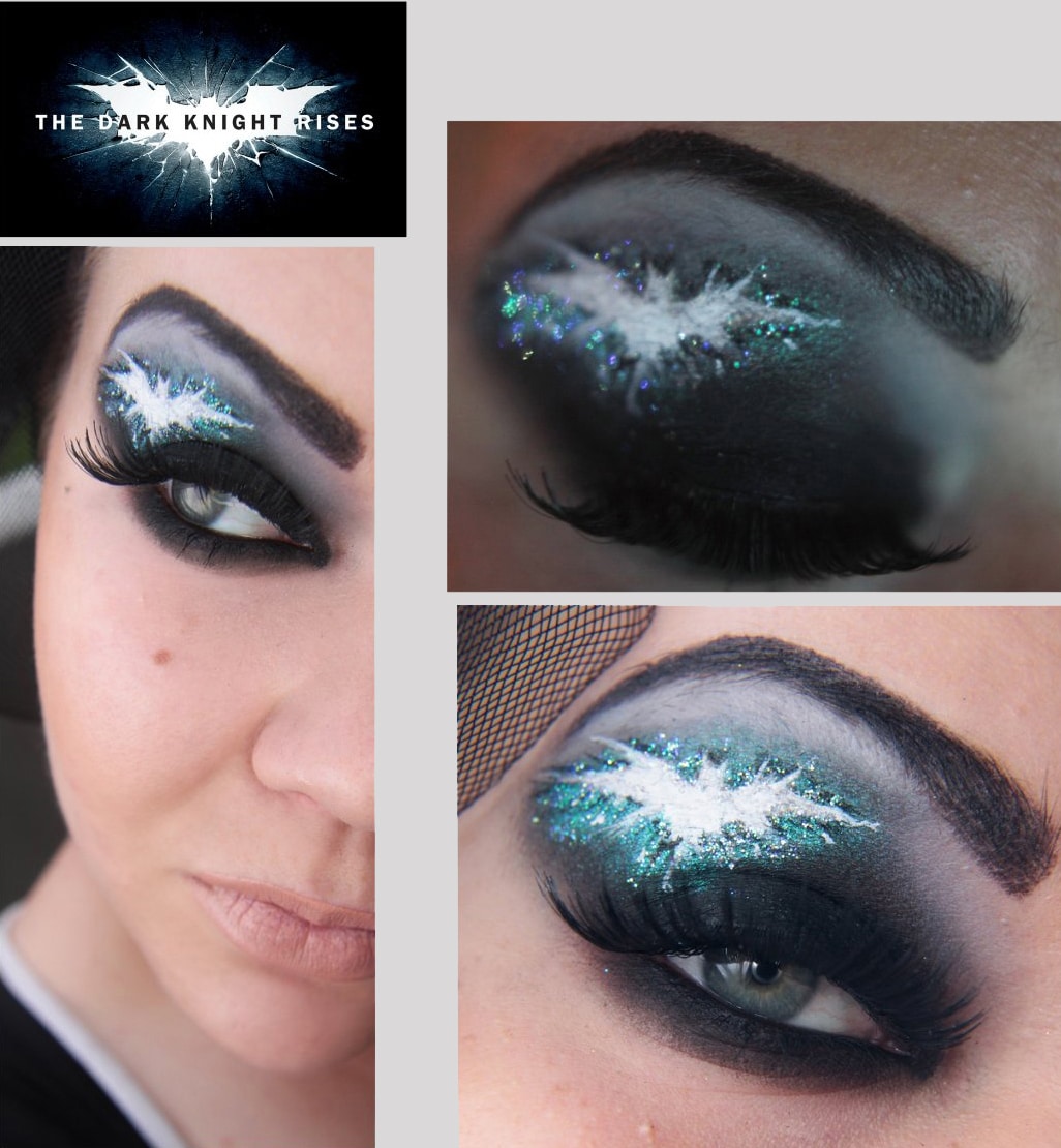 Eye Makeup Designs For Geeks: Mass Effect, Dark Knight & More Eye Makeup Designs For Geeks: Mass Effect, Dark Knight & More