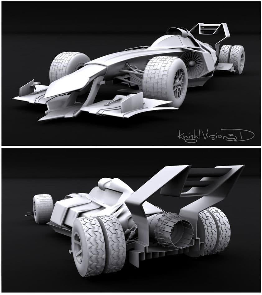 Batman Concept F1 Race Car Will Make You Drool For Speed