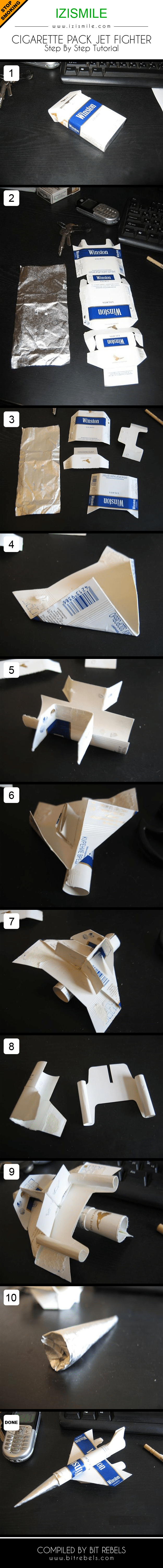 Cigarette Pack Fighter Jets Will Help You Quit Smoking