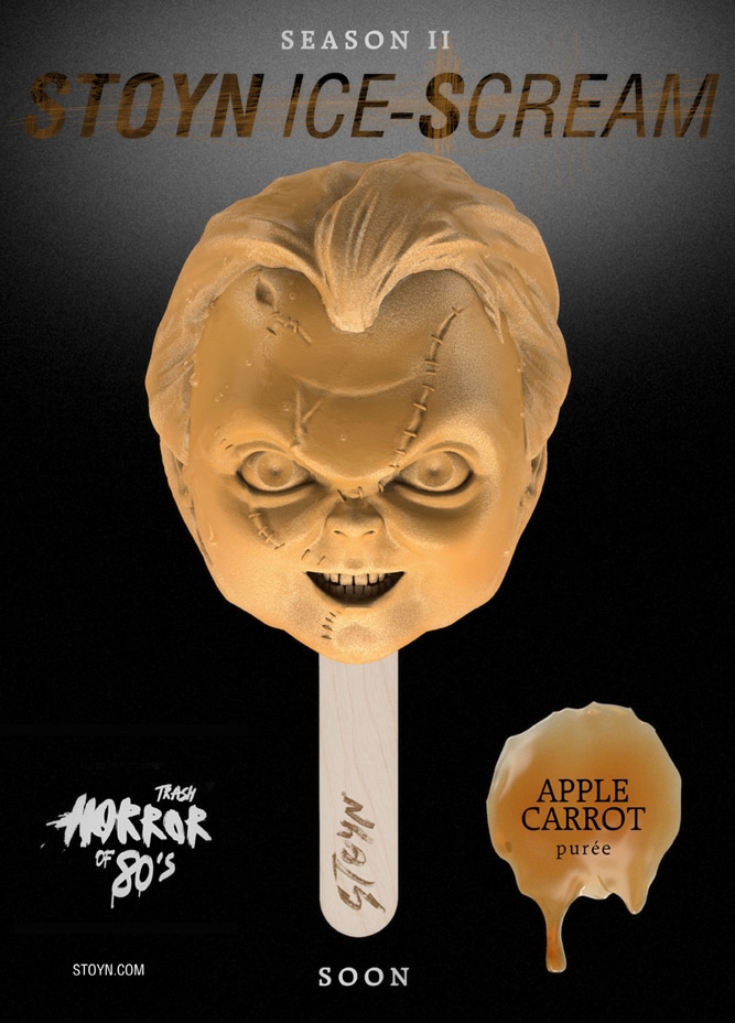 Horror Ice Cream Popsicles Based On ’80s Movie Villains Horror Ice Cream Popsicles Based On ’80s Movie Villains