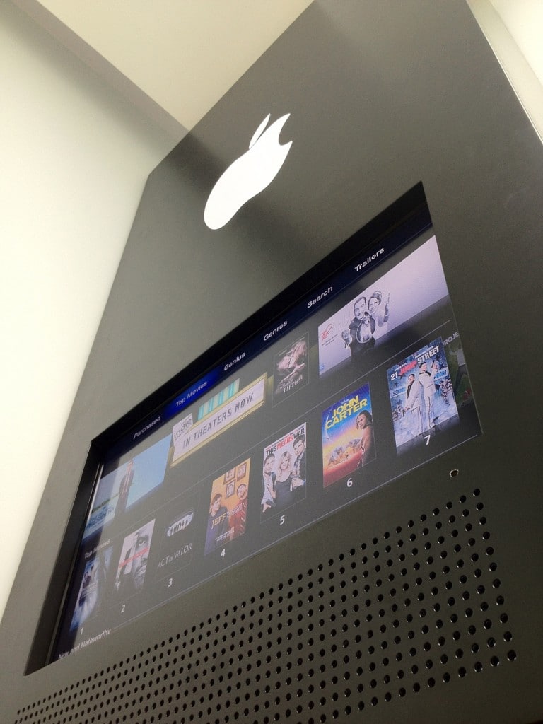 An Insane Apple Store Inspired Home Office Design