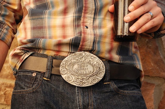 Geeky Belt Buckle Beer Holder: Never Lose Your Beer Again