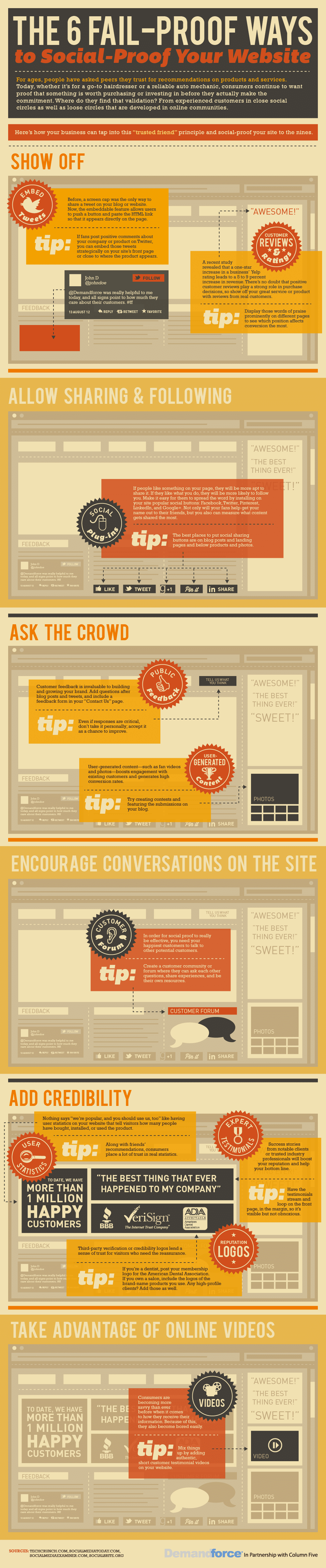 Social Proof Website Tips Which Change Everything [Infographic]