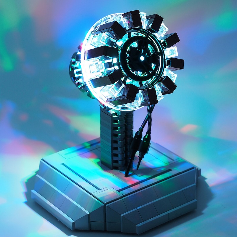 Arc Reactor LEGO Build Realizes Movie Magic Arc Reactor LEGO Build Realizes Movie Magic