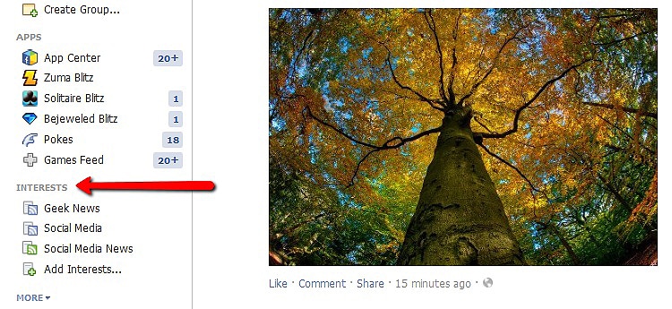 How To: Use Facebook Interests To Enhance Your Facebook Experience
