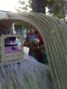 Futuristic Printing Food Carts