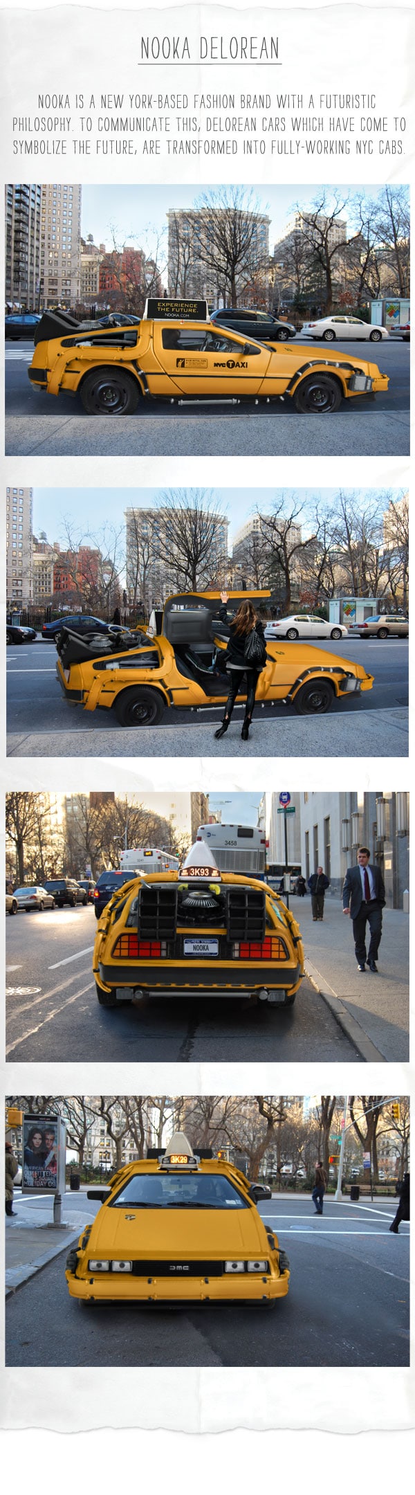 DeLorean Car Becomes The Taxi Of The Future DeLorean Car Becomes The Taxi Of The Future