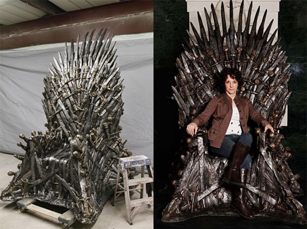 Game Of Thrones: The $30,000 Handmade Iron Throne Chair Replica Game Of Thrones: The $30,000 Handmade Iron Throne Chair Replica