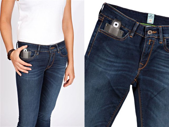 Social Jeans: Blue Jeans With Twitter & Facebook Built Right In Social Jeans: Blue Jeans With Twitter & Facebook Built Right In