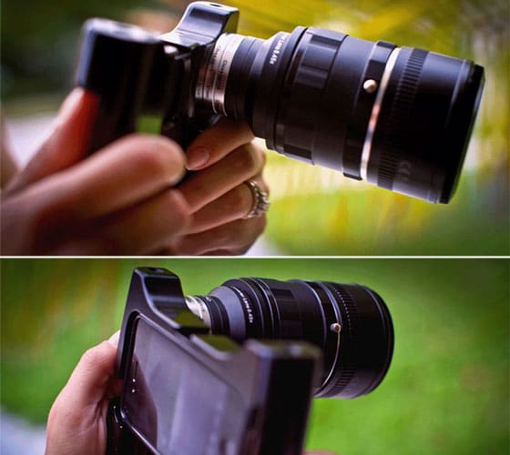 EnCinema Adapter: Professional Movie Lens Adapter For The iPhone