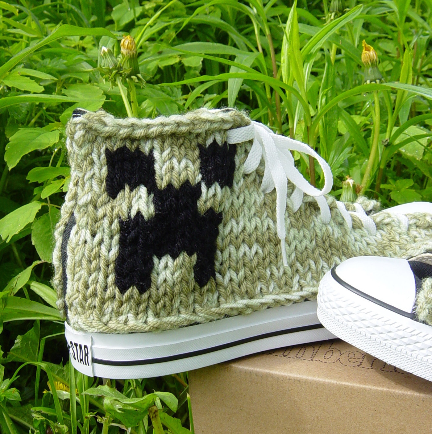 Knitted Converse Sneakers Let Your Inner Geek Come Out To Play Knitted Converse Sneakers Let Your Inner Geek Come Out To Play